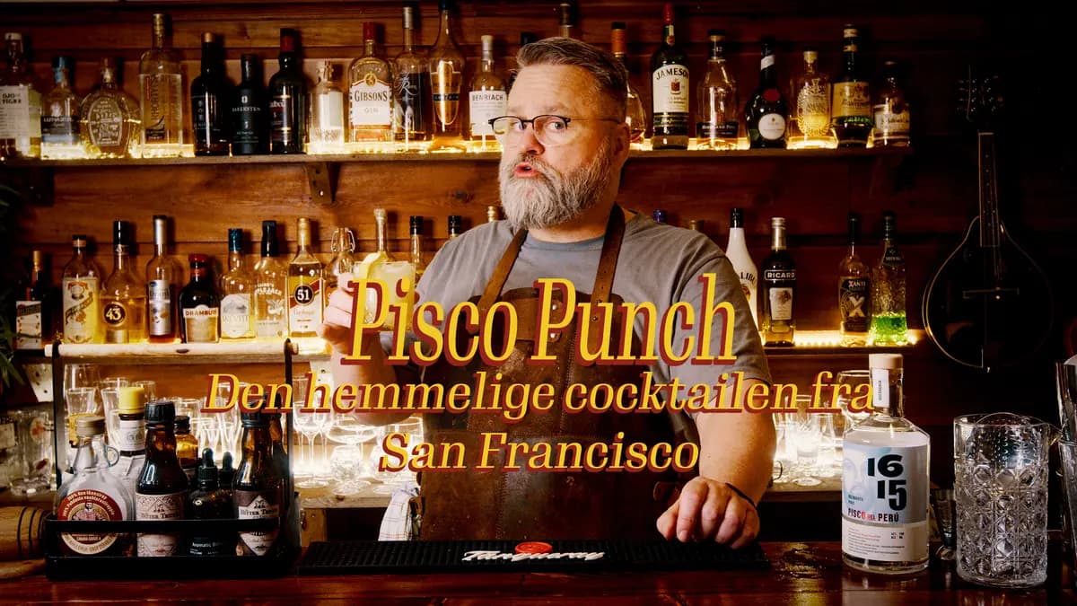 Pisco Punch - The Secret Cocktail from San Francisco