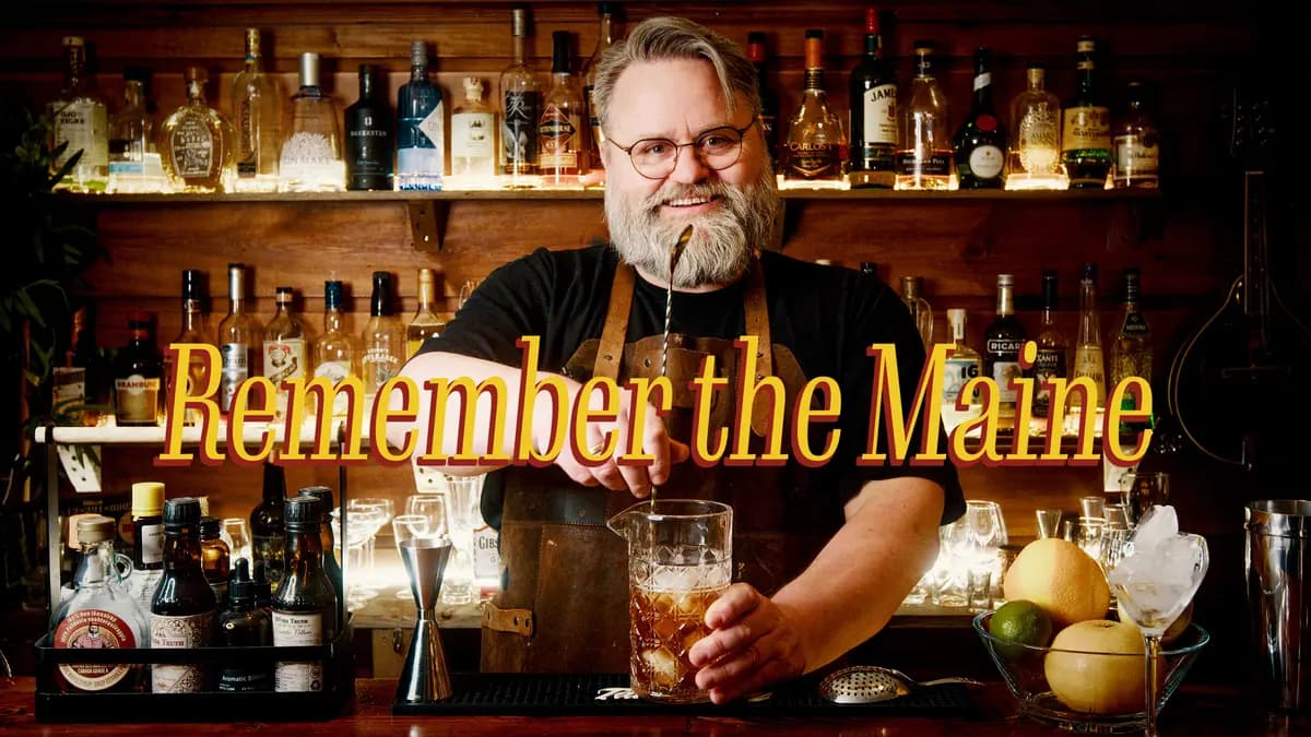 Remember the Maine | A Dark Rye Whiskey Classic